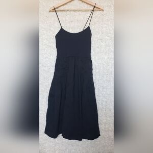 Theory women's little black dress one size fits all with pleats